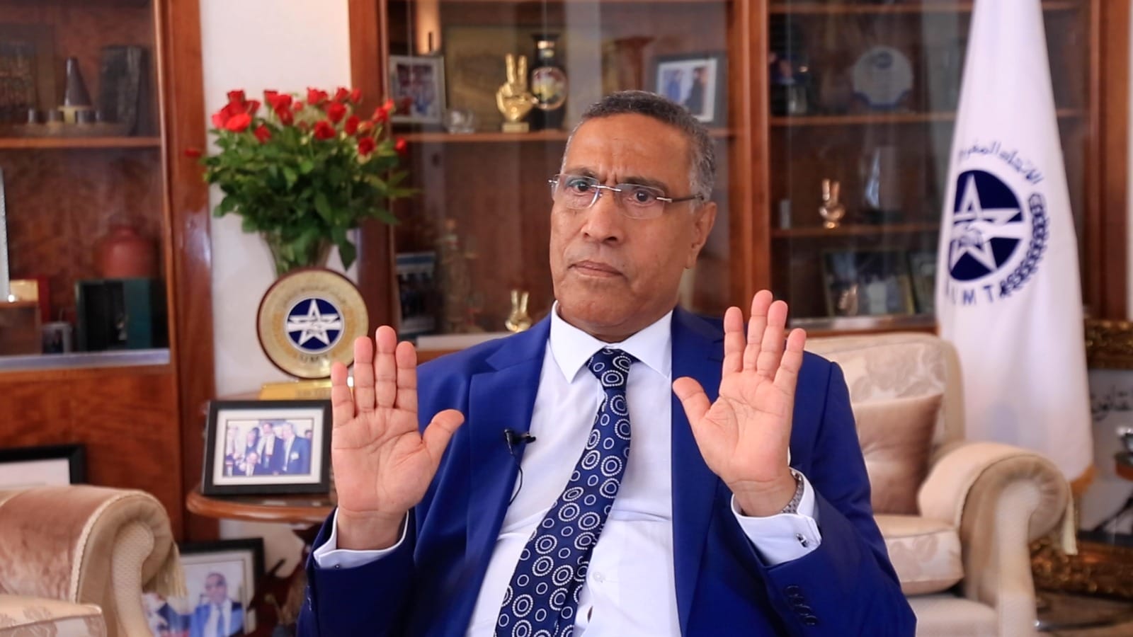 Miloudi Moukharik reconduit à la tête de l’UMT pour un quatrième mandat Miloudi Moukharik reconduit à la tête de l’UMT pour un quatrième mandat