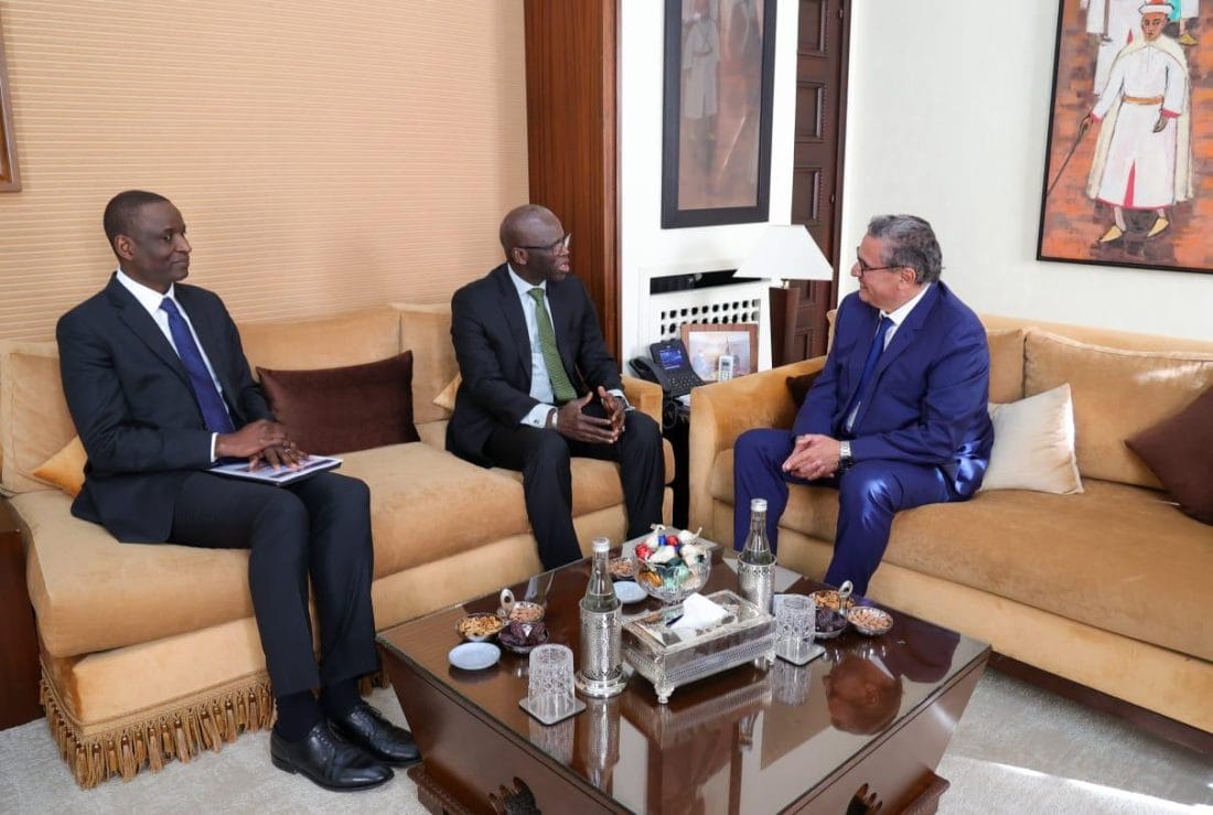 Aziz Akhannouch s’entretient avec le vice-président de la BM pour le MENA