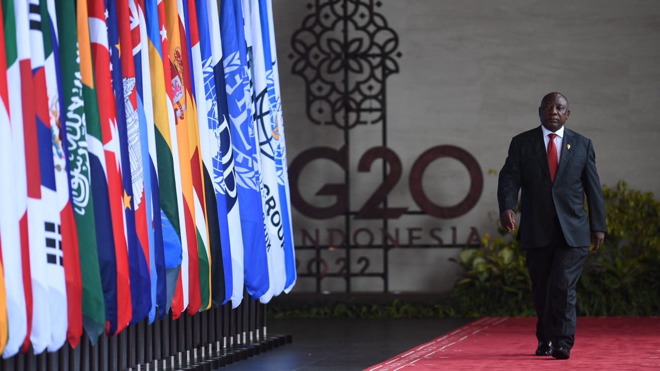 L'Egypte accueille la réunion du G20