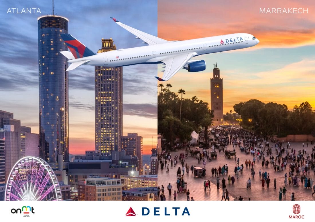 Delta Air Lines lance une ligne directe Atlanta-Marrakech