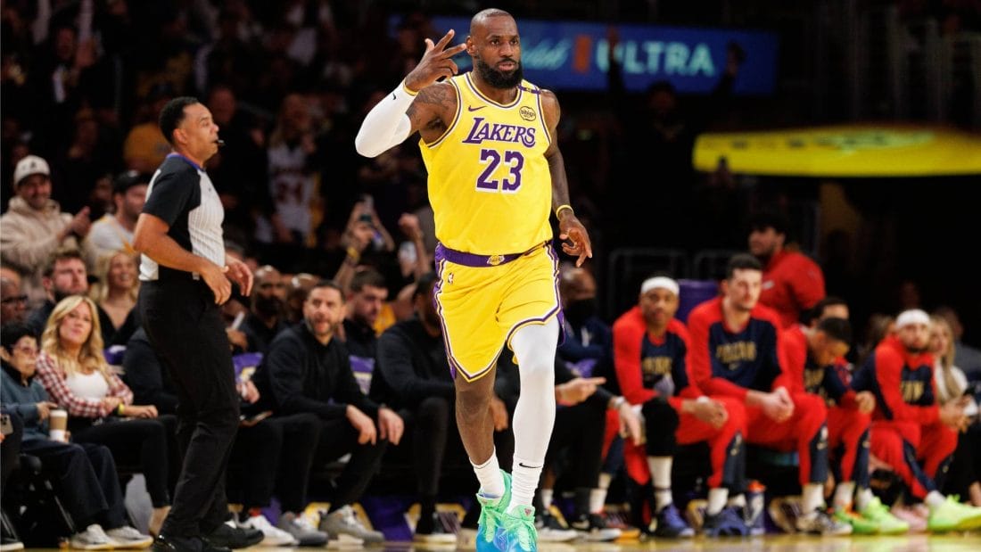 Nouveau record pour LeBron James