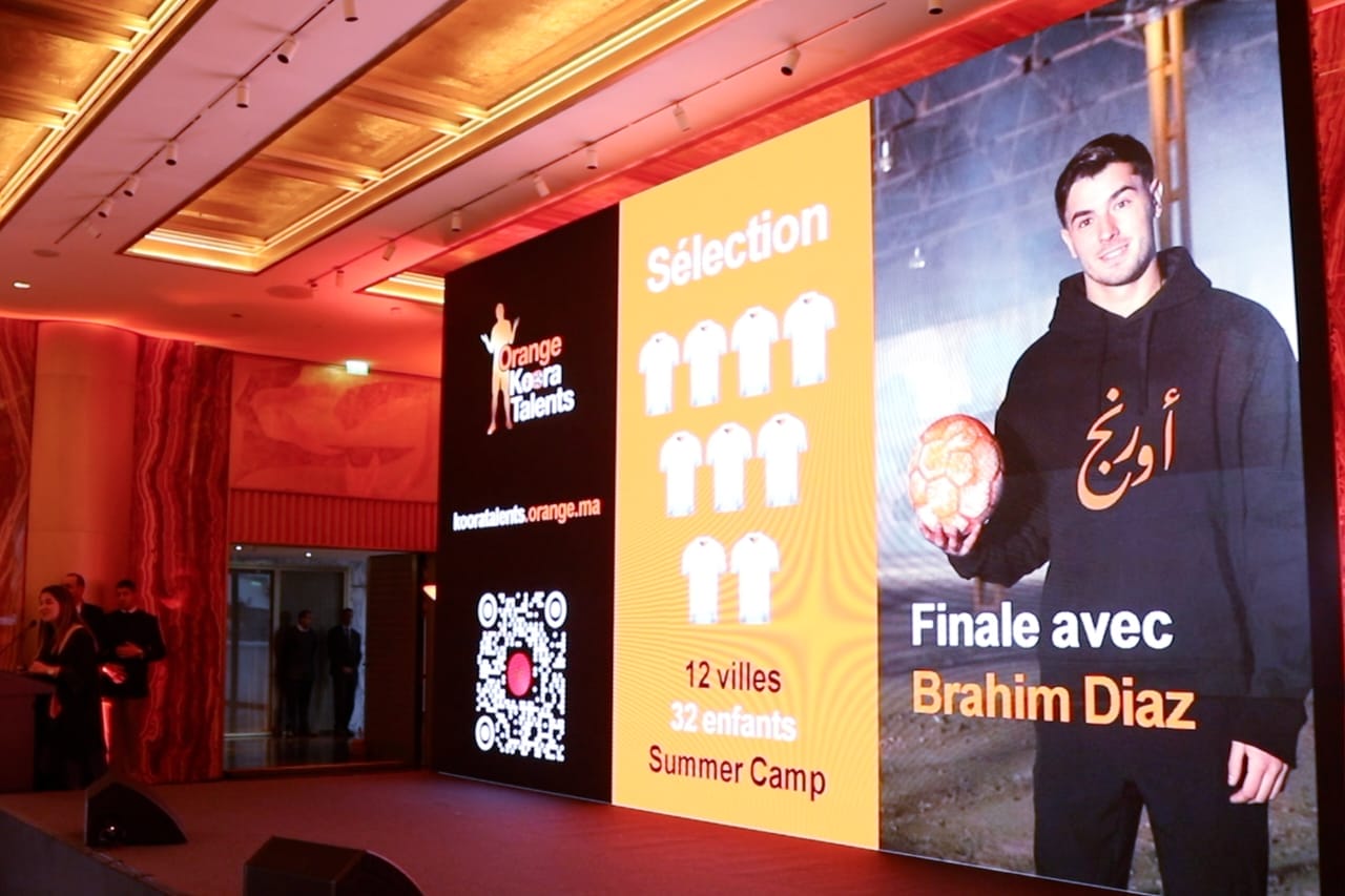 Brahim Diaz et Orange Maroc lancent "Orange Koora Talents"