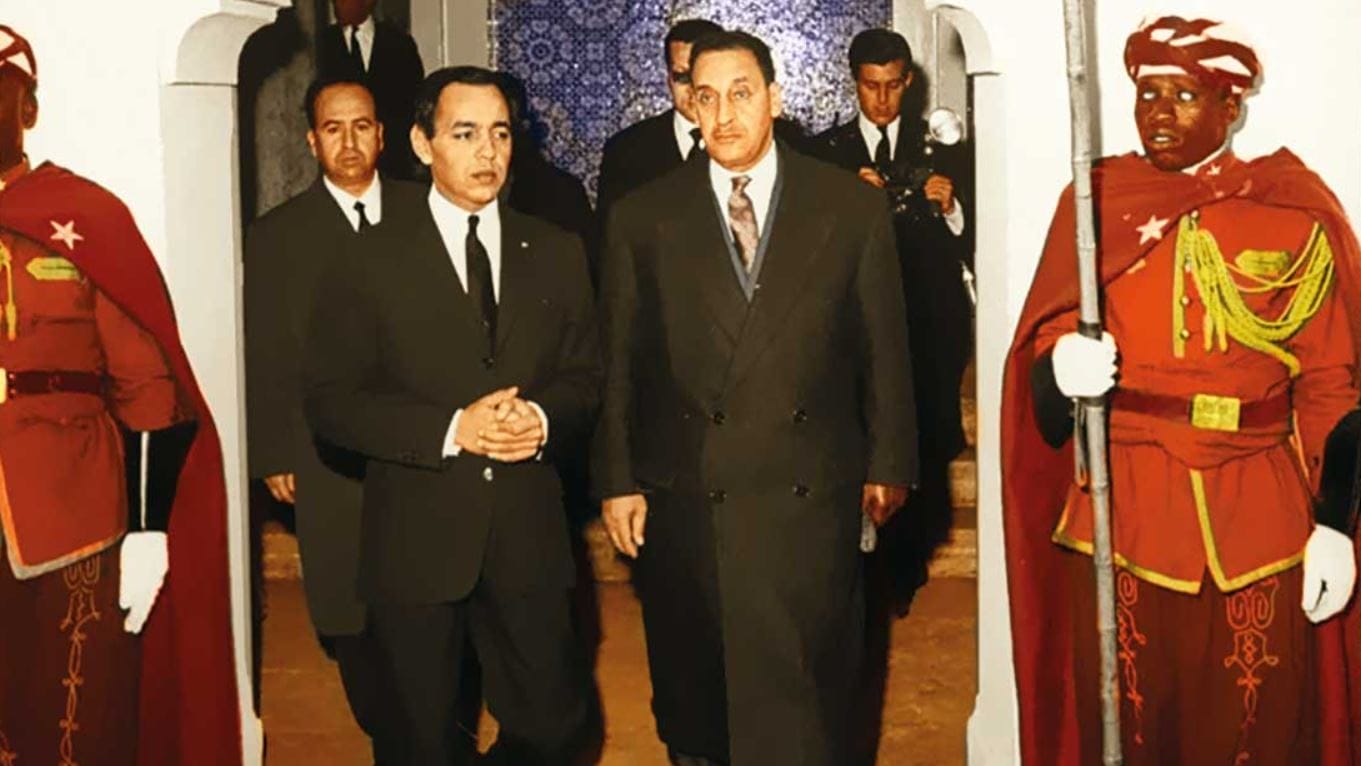 Maroc Algerie Roi Hassan II