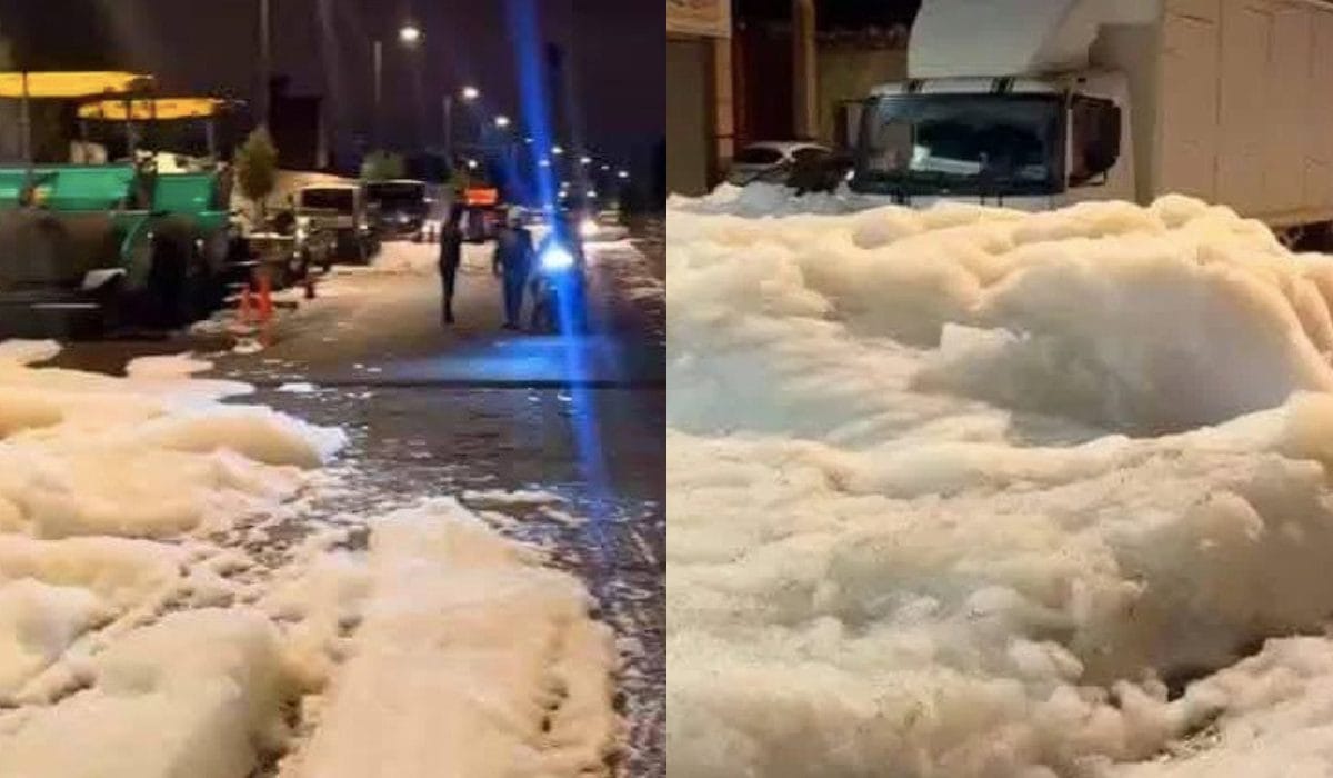 La mousse blanche apparue à Sidi Bernoussi, toujours un mystère
