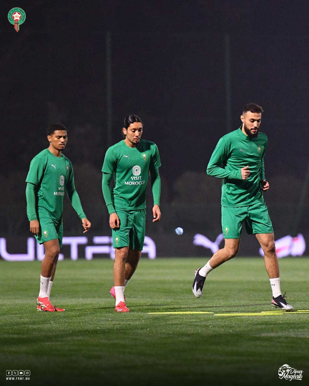 Les Lions de l’Atlas en route pour Oujda