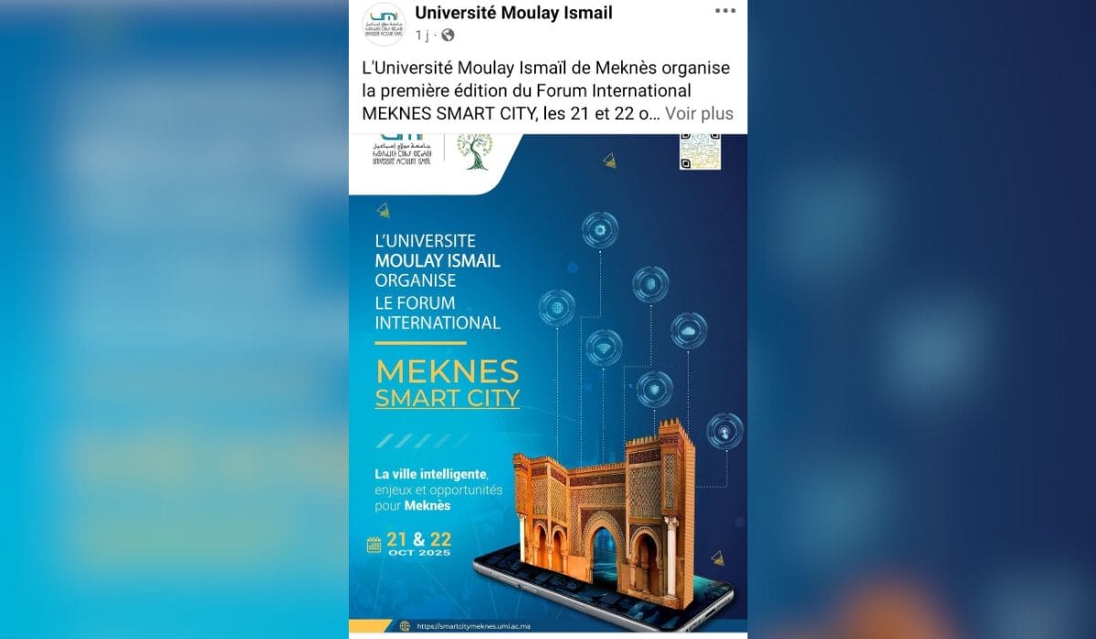 Première édition du forum international Meknès Smart City