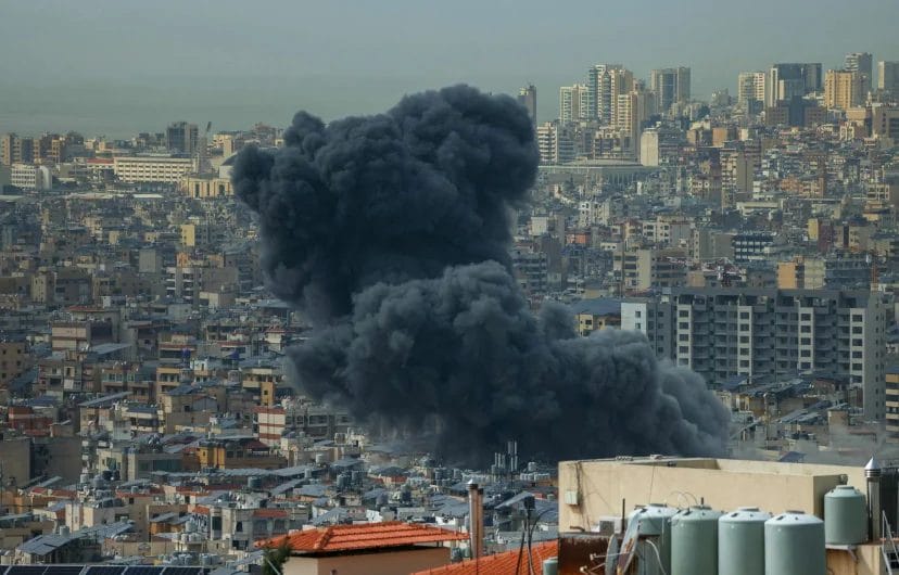 Israël bombarde la banlieue sud de Beyrouth après quatre mois de trêve