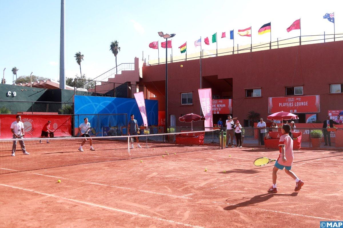 Grand Prix Hassan II de tennis : les jeunes au cœur du tournoi de Marrakech