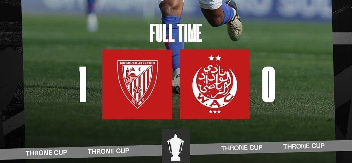 Coupe du Trône : le Wydad éliminé, le MAT file en quarts