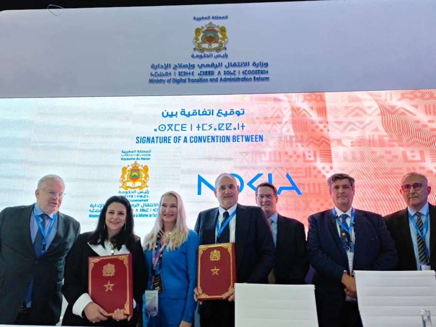 Gitex Africa : le ministère de la Transition numérique et Nokia signent un MoU pour les infrastructures digitales