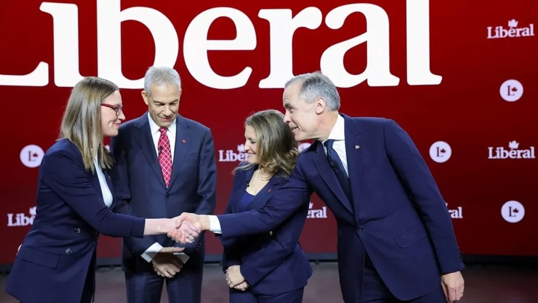Canada : les libéraux en tête avec 43% des intentions de vote