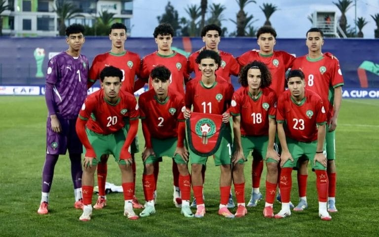 Maroc U17 : tests face au Canada et le Japon avant le Mondial