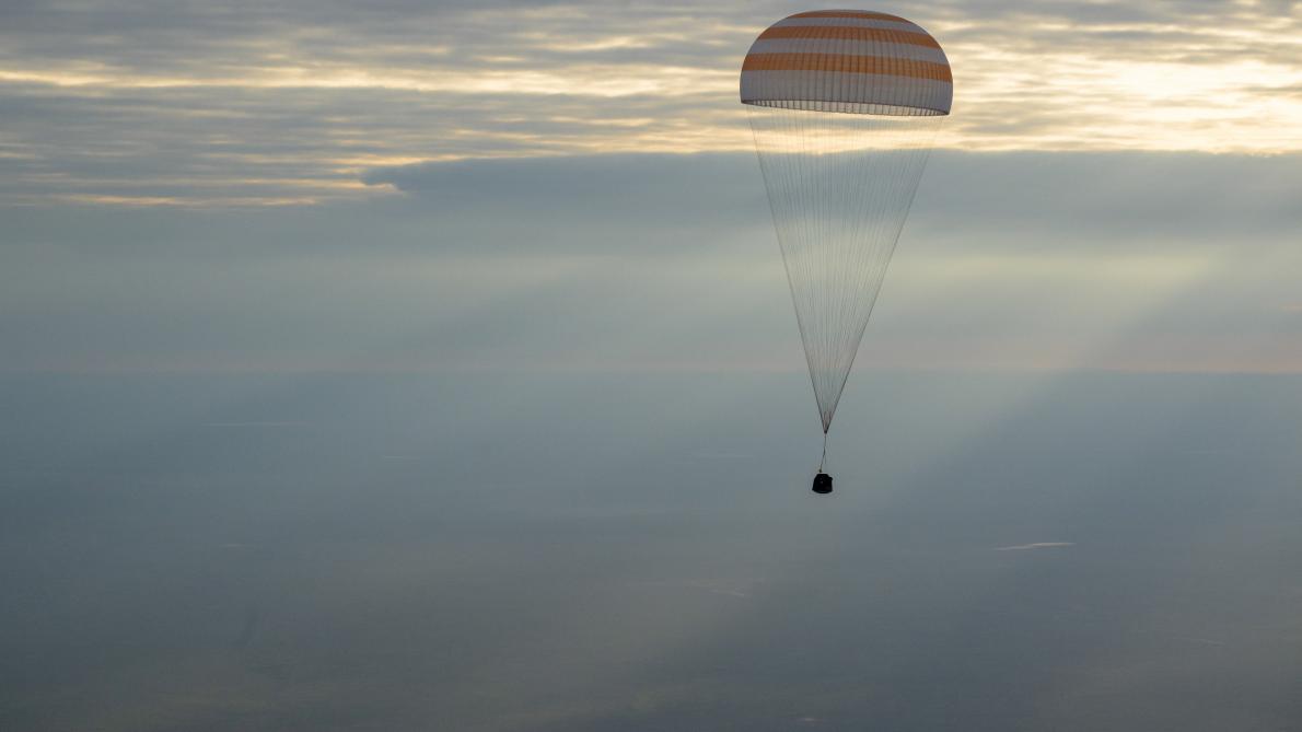 Retour sur Terre réussi pour Soyouz MS-26 et ses trois astronautes Retour sur Terre réussi pour Soyouz MS-26 et ses trois astronautes