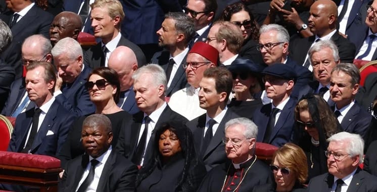 Vatican : Aziz Akhannouch a pris part aux funérailles du Pape François