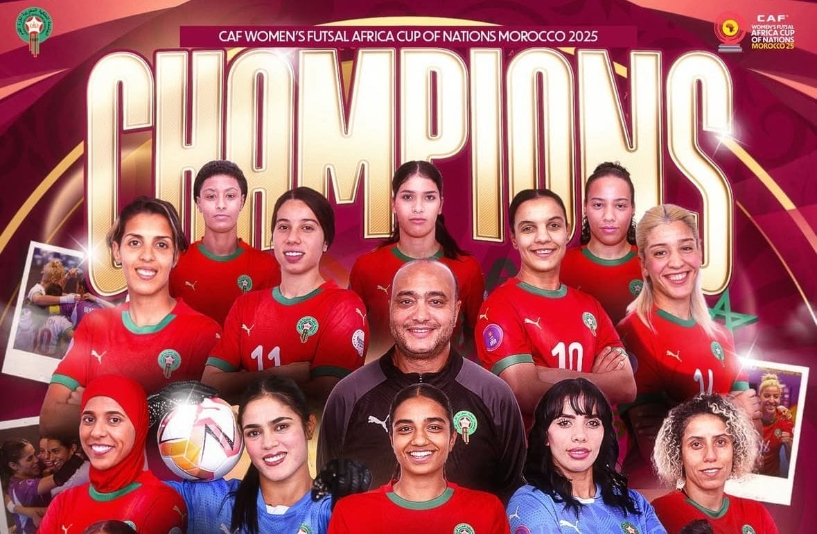 CAN féminine de futsal : le Maroc sacré champion d’Afrique