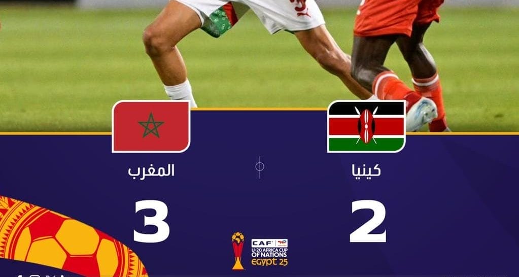 CAN U20 : le Maroc démarre fort face au Kenya (3-2)