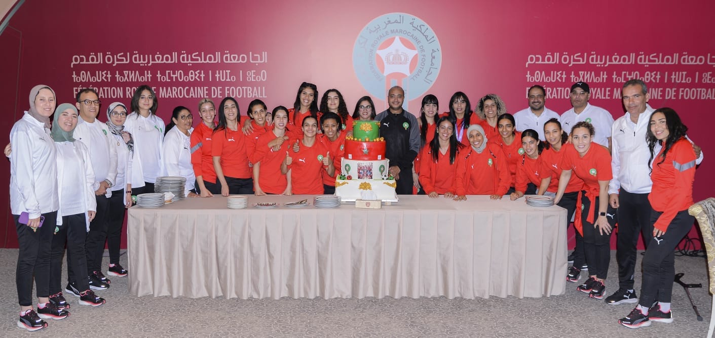 Futsal féminin : les Lionnes de l’Atlas célébrées après leur sacre, à la FRMF Futsal féminin : les Lionnes de l’Atlas célébrées après leur sacre, à la FRMF
