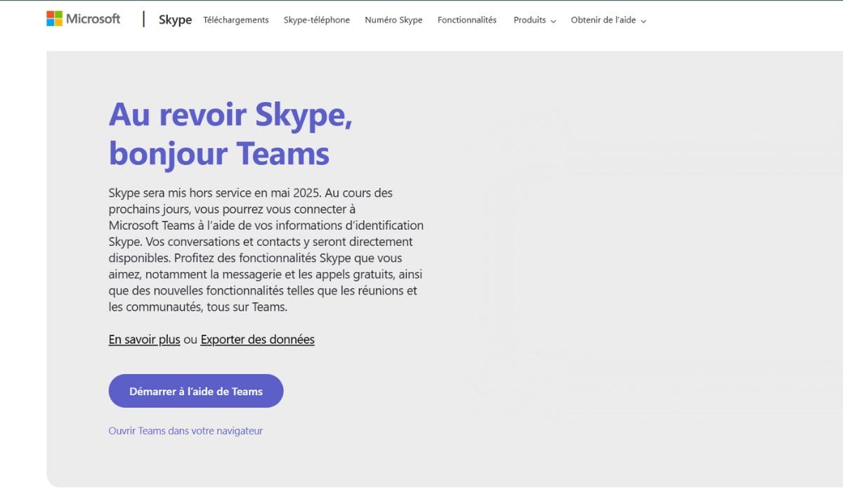 Clap de fin pour Skype : l’icône de la visioconférence tire sa révérence