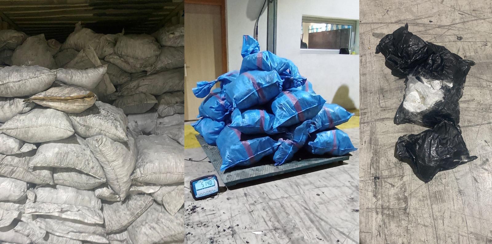 Tanger Med: 514 Kg de cocaïne saisie sous une cargaison de charbon de bois