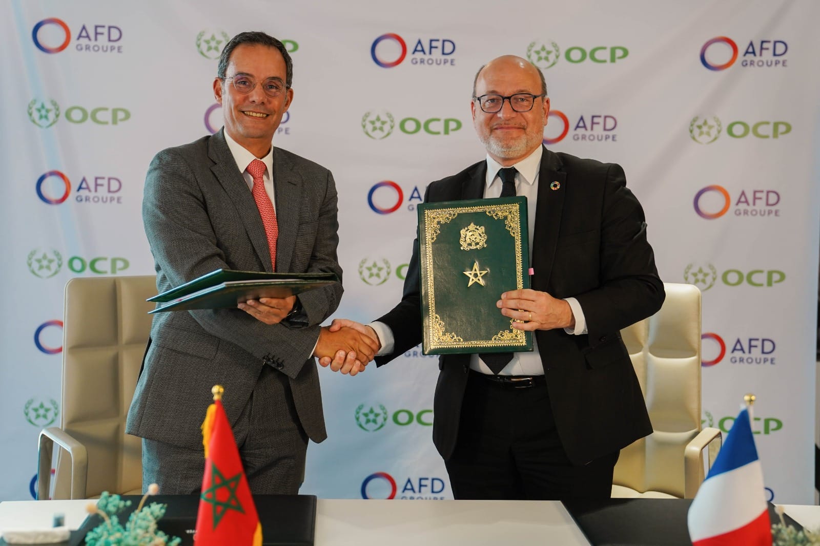 Le Groupe OCP et l’AFD signent un accord de financement de 350 millions d’euros