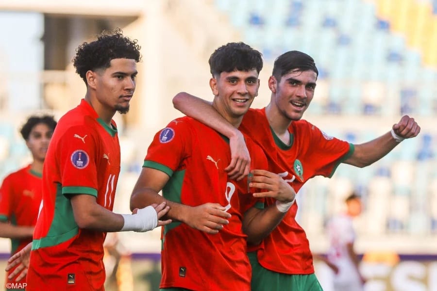 CAN U20 : le Maroc en finale apr&egrave;s sa victoire face &agrave; l&rsquo;&Eacute;gypte