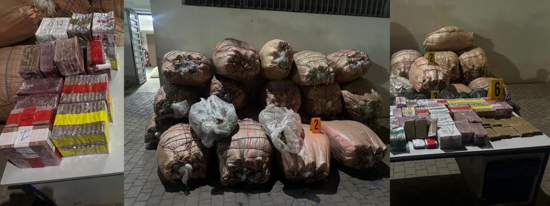 Trafic de drogue : trois arrestations et saisie massive