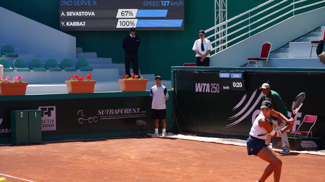 Grand Prix Lalla Meryem de tennis : les Marocaines Kabbaj et El Aouni éliminées en simple