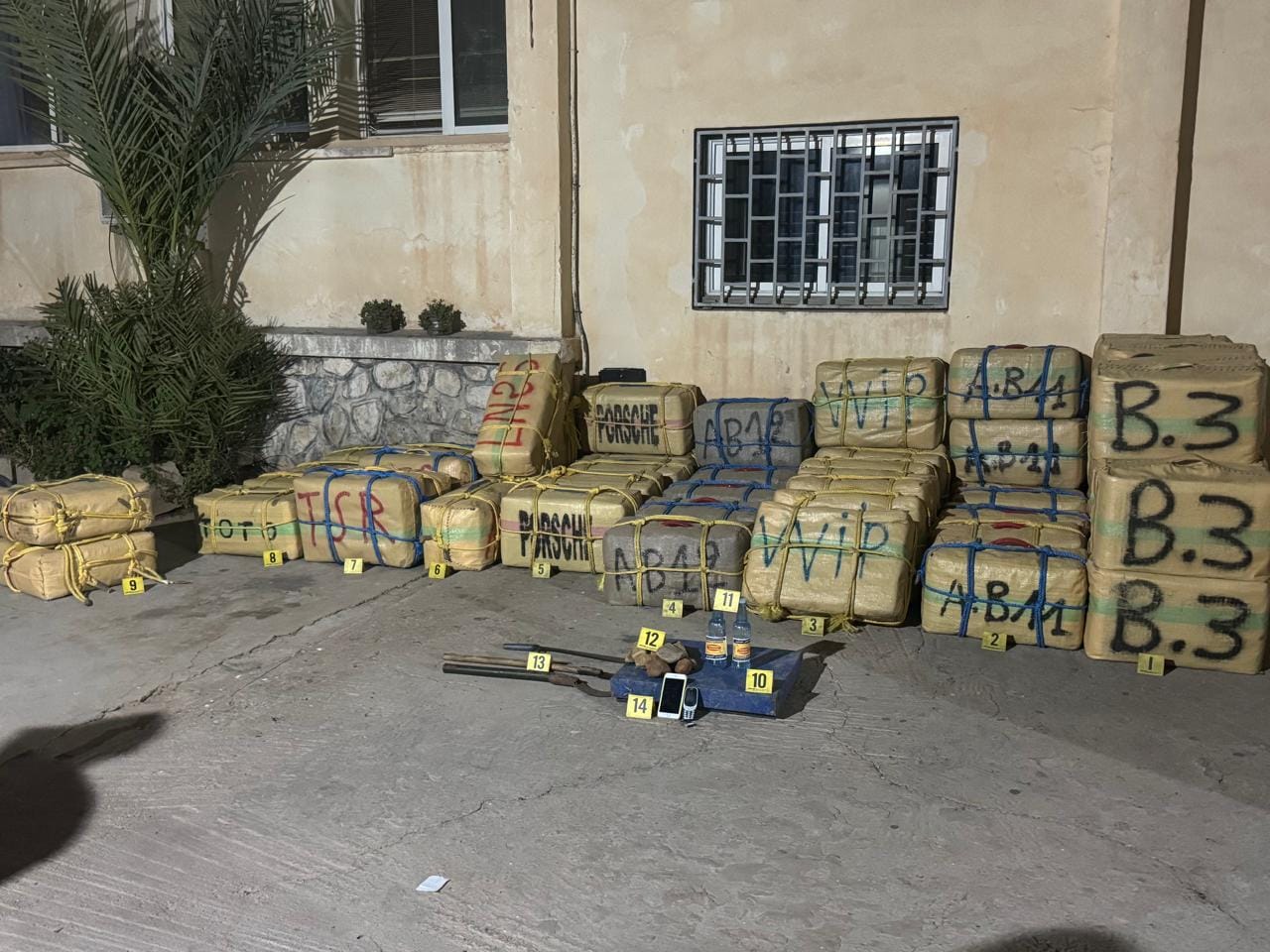 Coup de filet à Oued Zem : 3,8 tonnes de drogue saisies