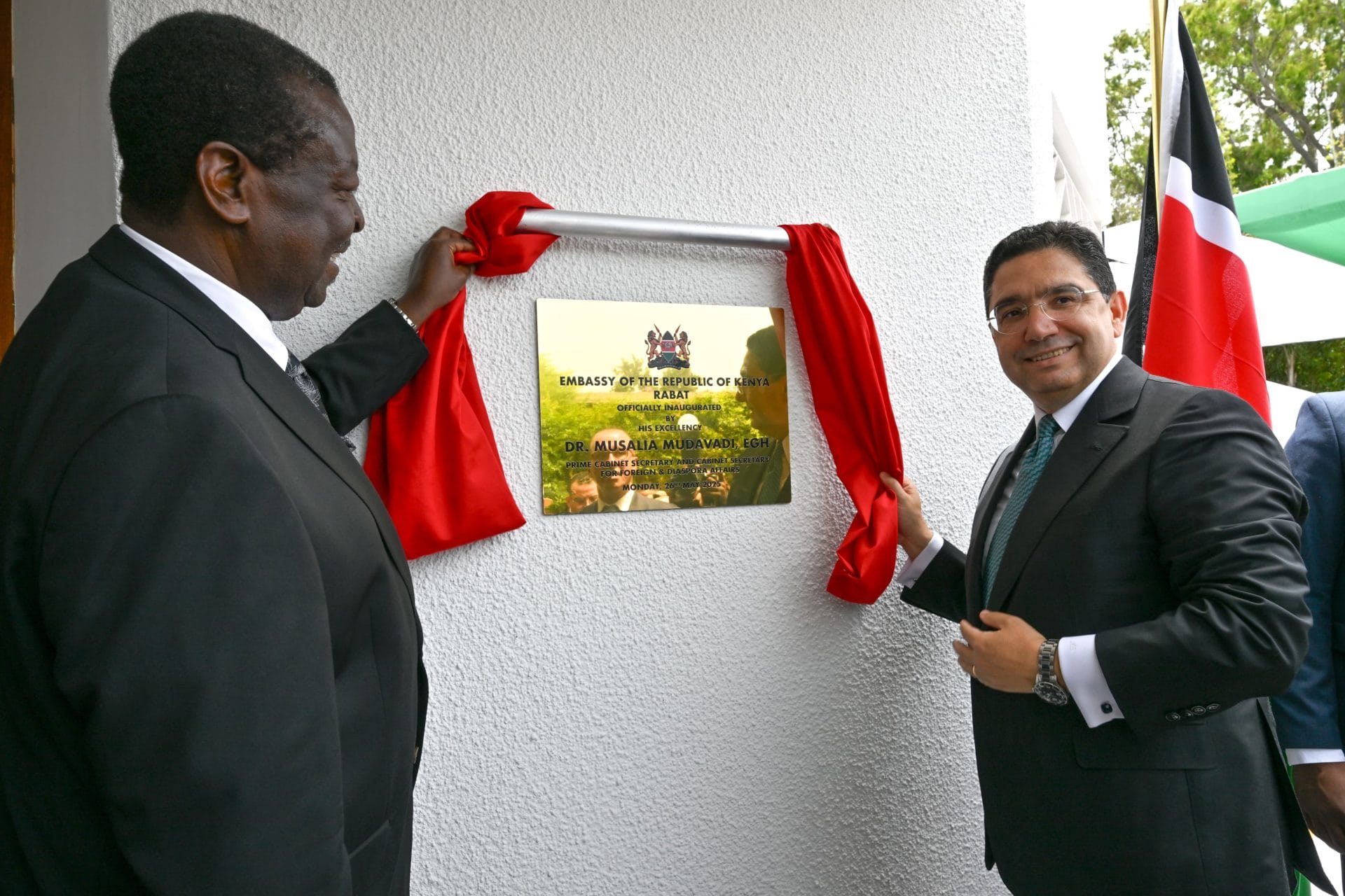 Inauguration de l’Ambassade du Kenya à Rabat