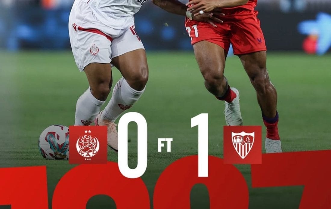 Amical : le Wydad Casablanca chute face au FC Séville