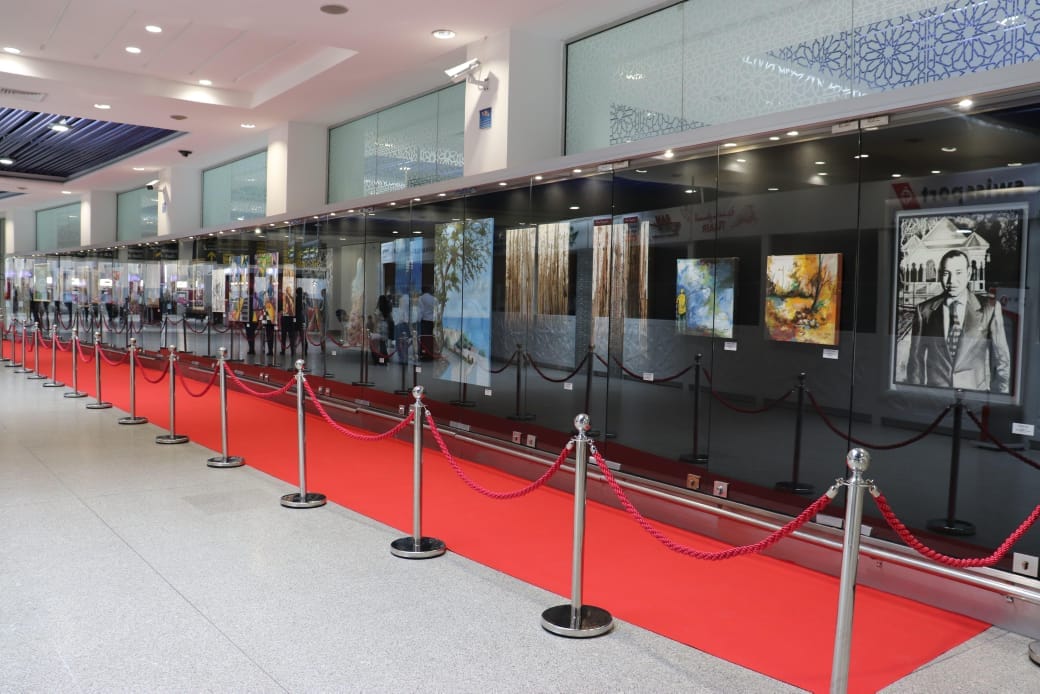 Des fonctionnaires de la DGSN exposent leurs œuvres à l’aéroport Mohammed V