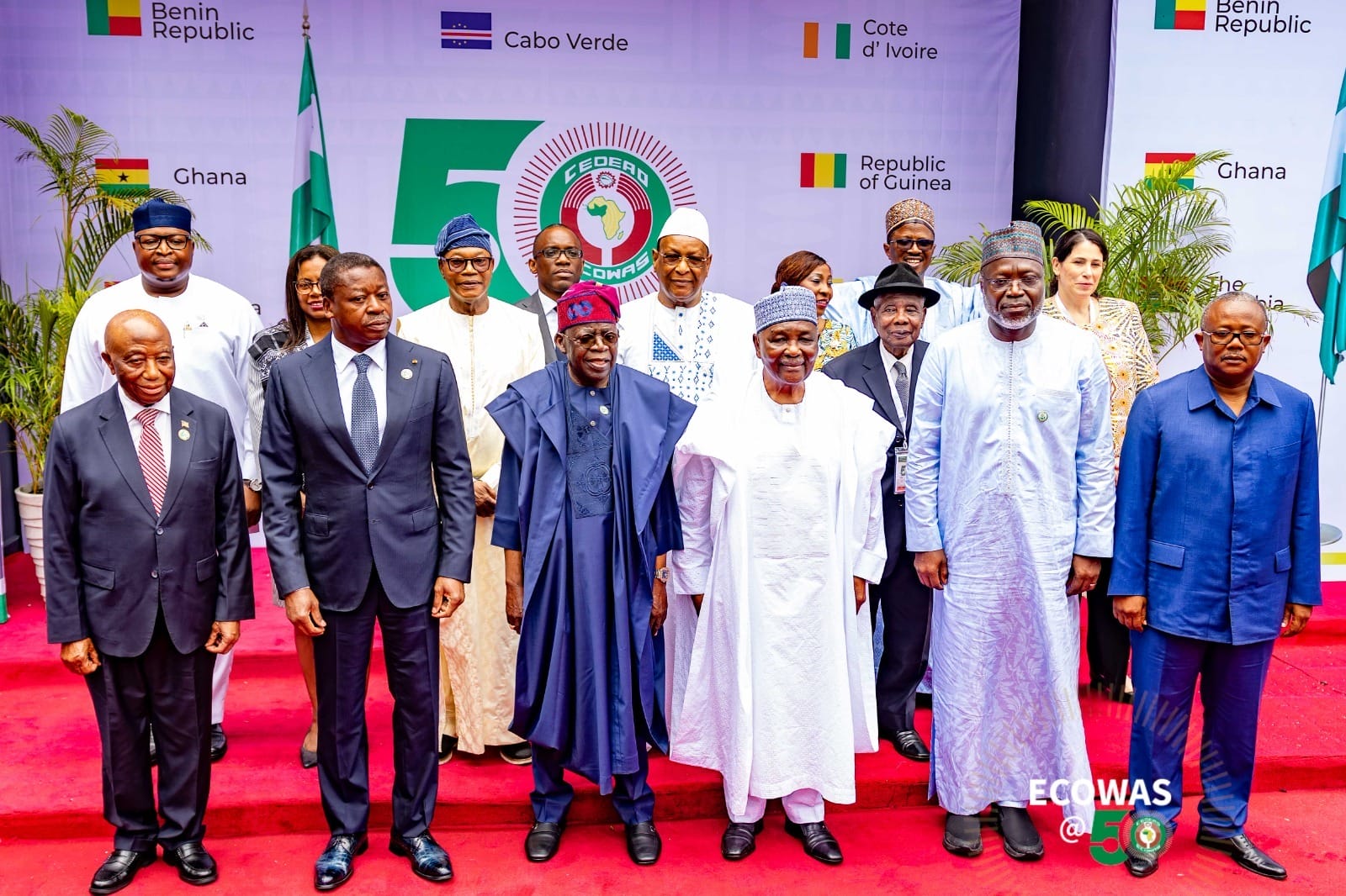 La Cedeao fête ses 50 ans dans la sobriété La Cedeao fête ses 50 ans dans la sobriété