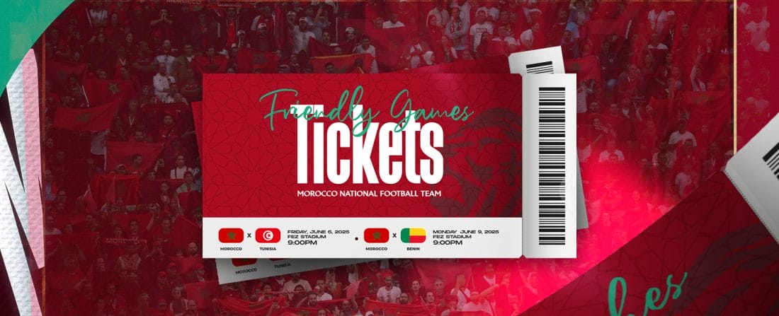 Billets épuisés pour les matchs des Lions de l’Atlas, nouvelles ventes dès demain