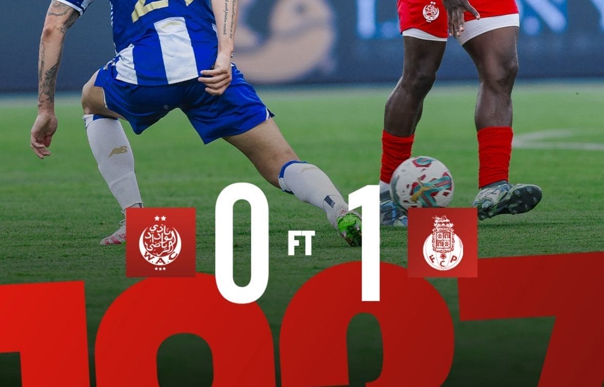 Amical : le Wydad Casablanca s’incline face au FC Porto