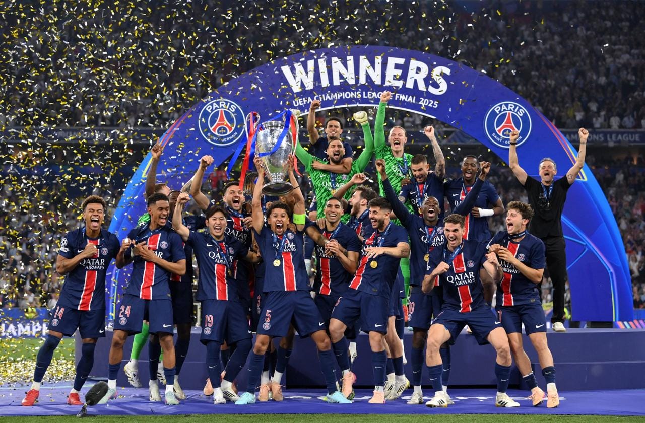 Le Paris Saint-Germain remporte sa première LDC