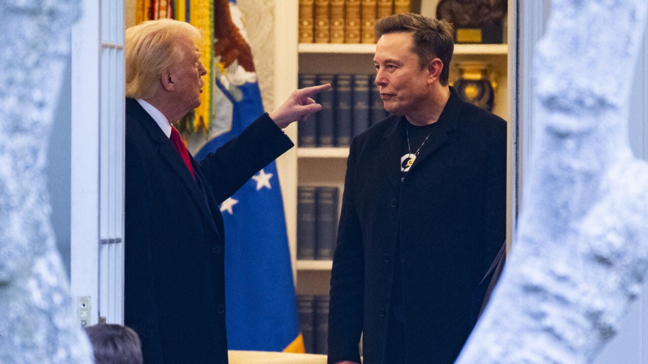 Tesla décroche en Bourse après une rupture entre Musk et Trump