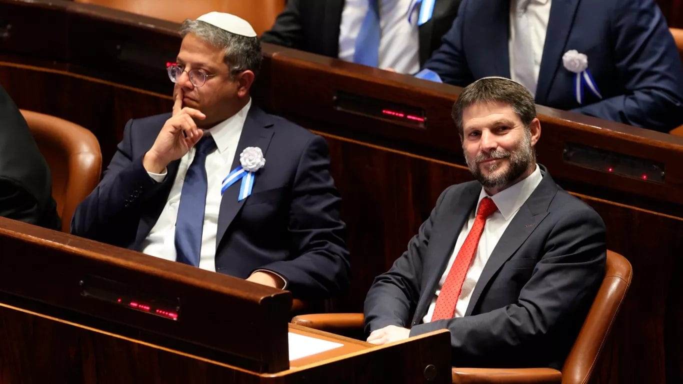 Le Royaume-Uni impose des sanctions aux deux ministres israéliens Itamar Ben-Gvir et Bezalel Smotrich