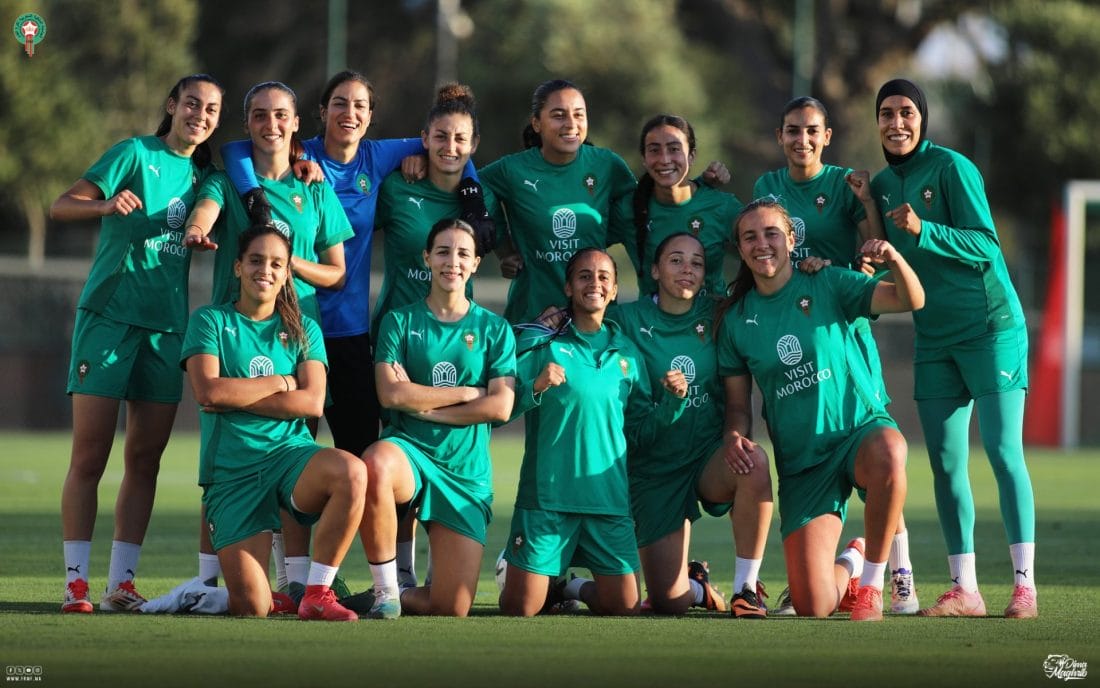 CAN f&eacute;minine 2024 : les Lionnes de l'Atlas en stage de pr&eacute;paration &agrave; Ma&acirc;moura