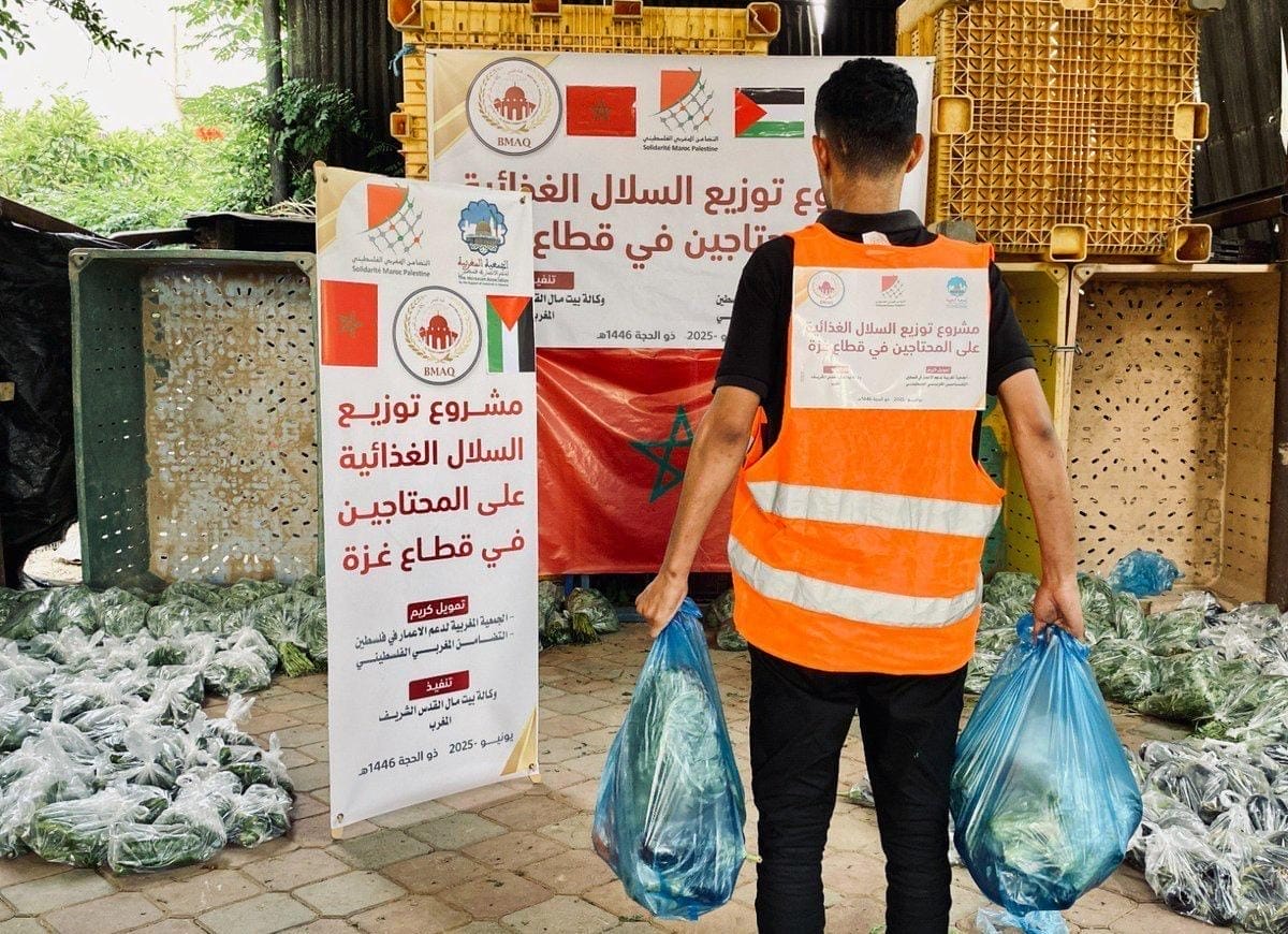 Gaza : le Maroc poursuit son soutien humanitaire sous l’impulsion du Roi