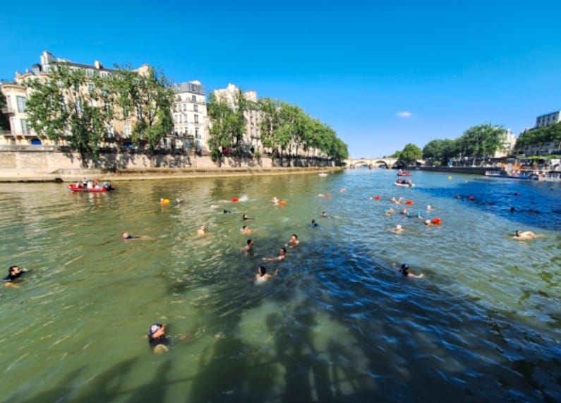 Baignade dans la Seine : accès encadré et test obligatoire