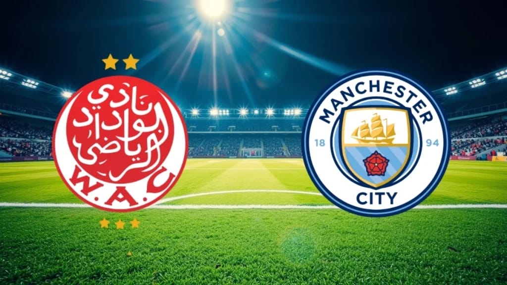 Mondial des clubs : à quelle heure et sur quelle chaîne suivre Wydad-Manchester City