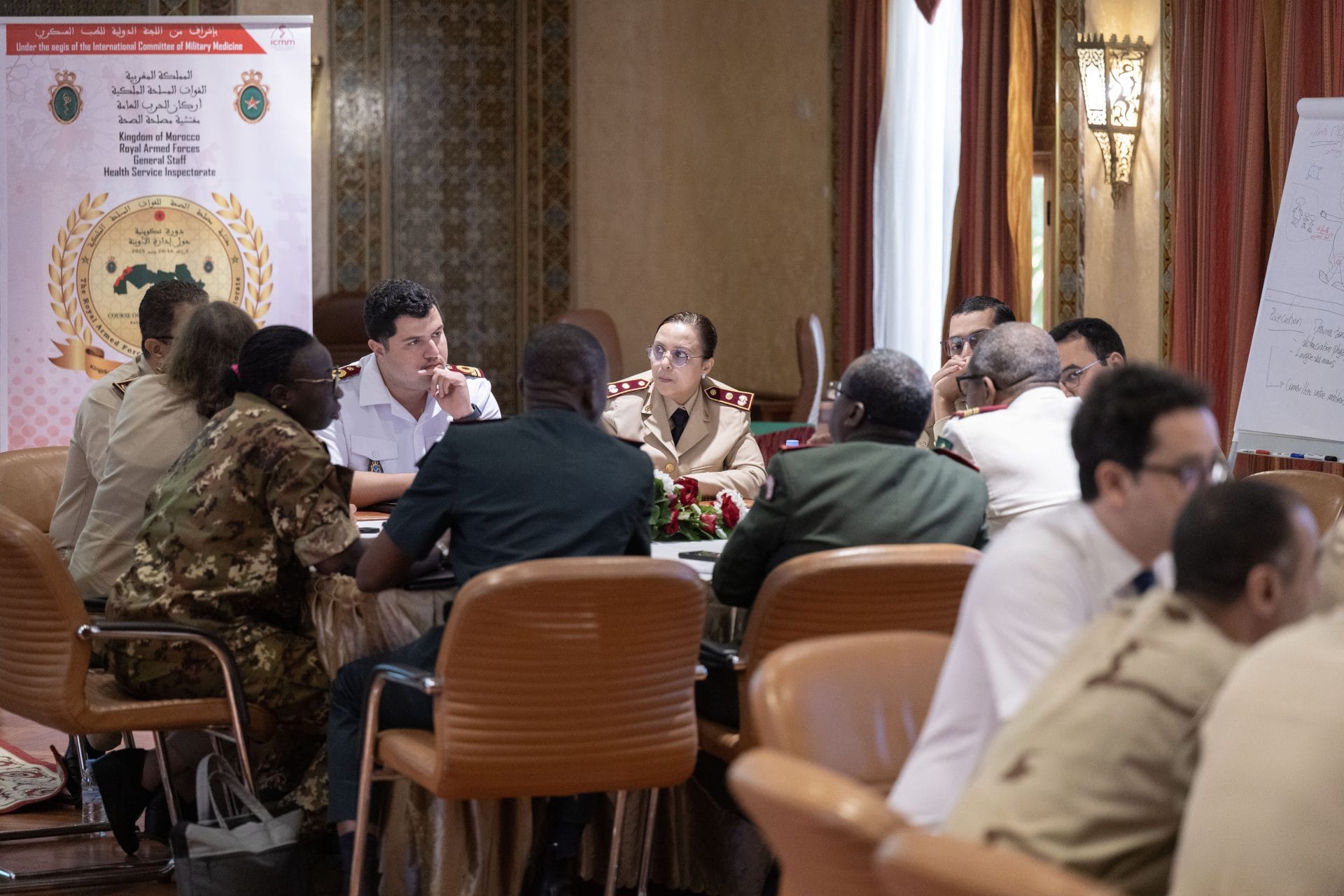 Première formation panafricaine sur la gestion des épidémies en milieu militaire à Rabat