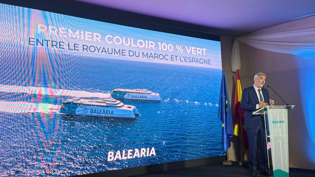 Baleària dévoile des ferries 100% électriques entre Tanger et Tarifa