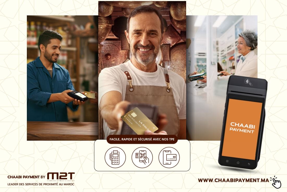 Chaabi Payment : une nouvelle ère du paiement signée M2T
