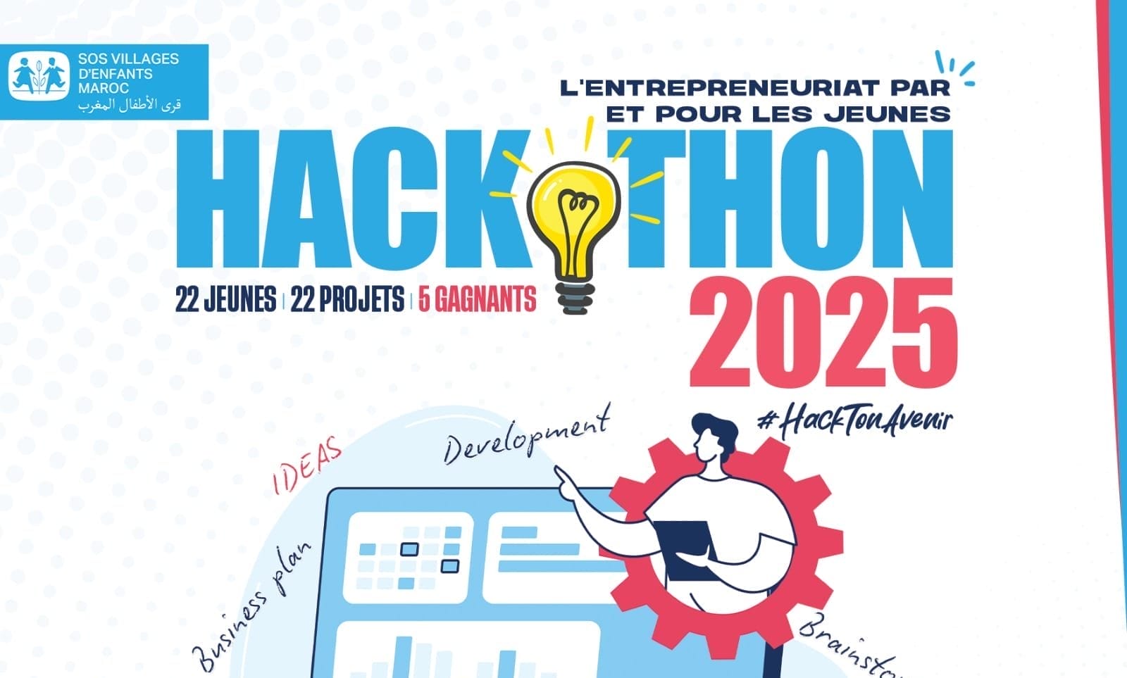 Entrepreneuriat des jeunes : SOS Villages d’Enfants Maroc lance un Hackathon