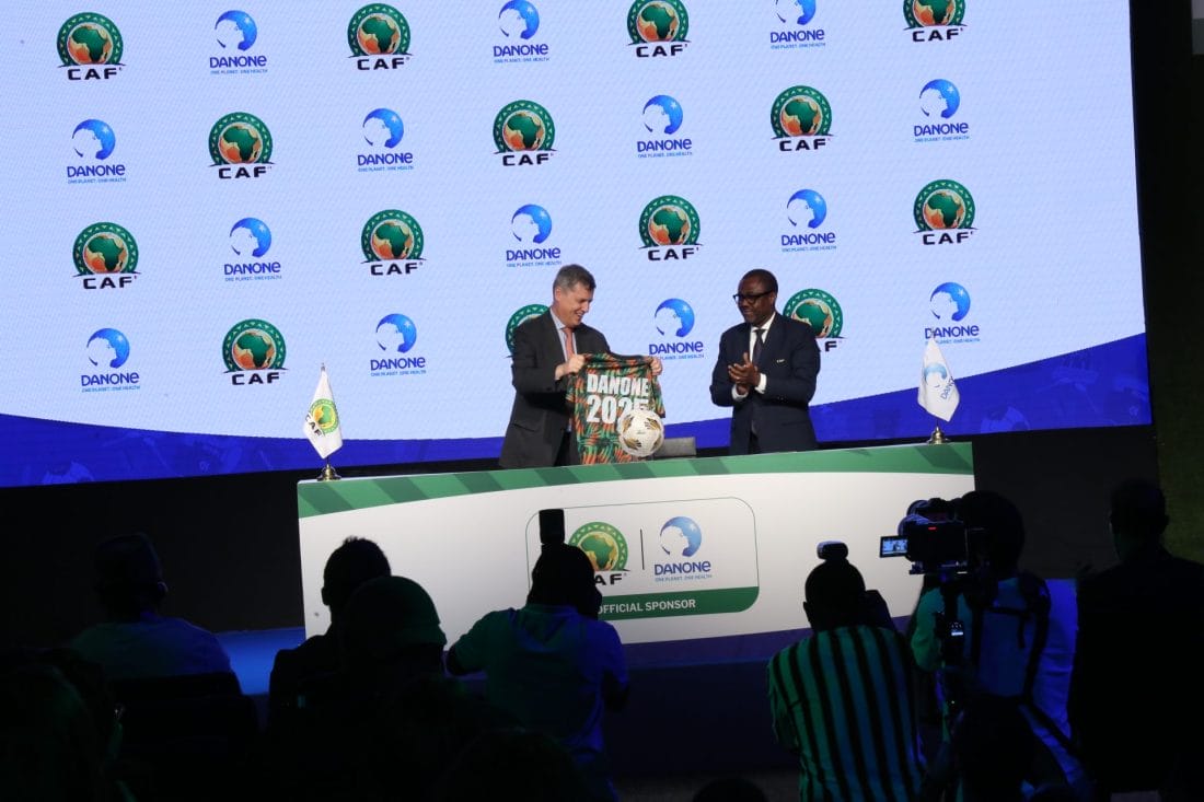 Danone, partenaire officiel de la CAN masculine 2025 et féminine 2024 au Maroc