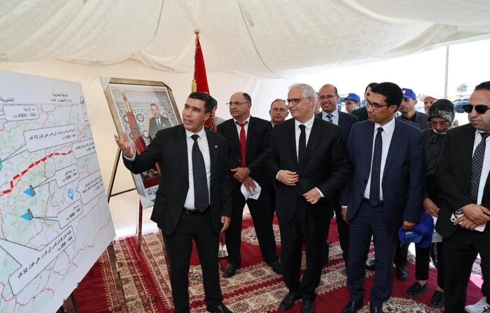 Nizar Baraka lance la 3e tranche de la voie express Fès-Taounate