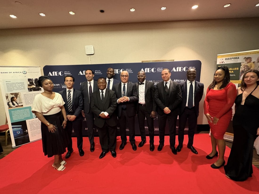 Double distinction pour Bank Of Africa UK aux Business Chamber Awards