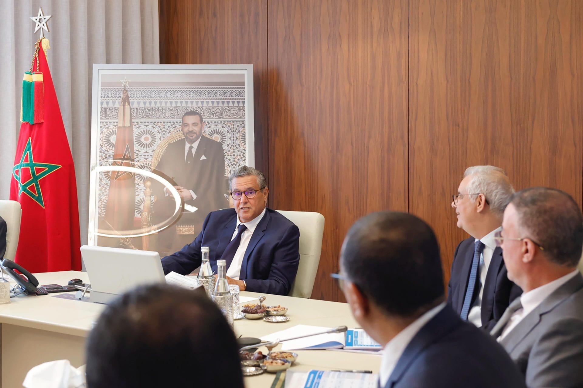 Akhannouch préside une réunion sur l’approvisionnement en eau potable et l’irrigation