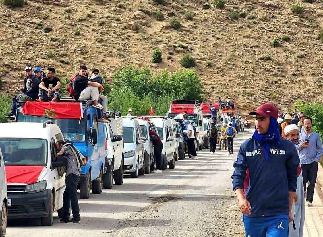 Marche de la dignité à Aït Bouguemez : un cri venu des montagnes marocaines